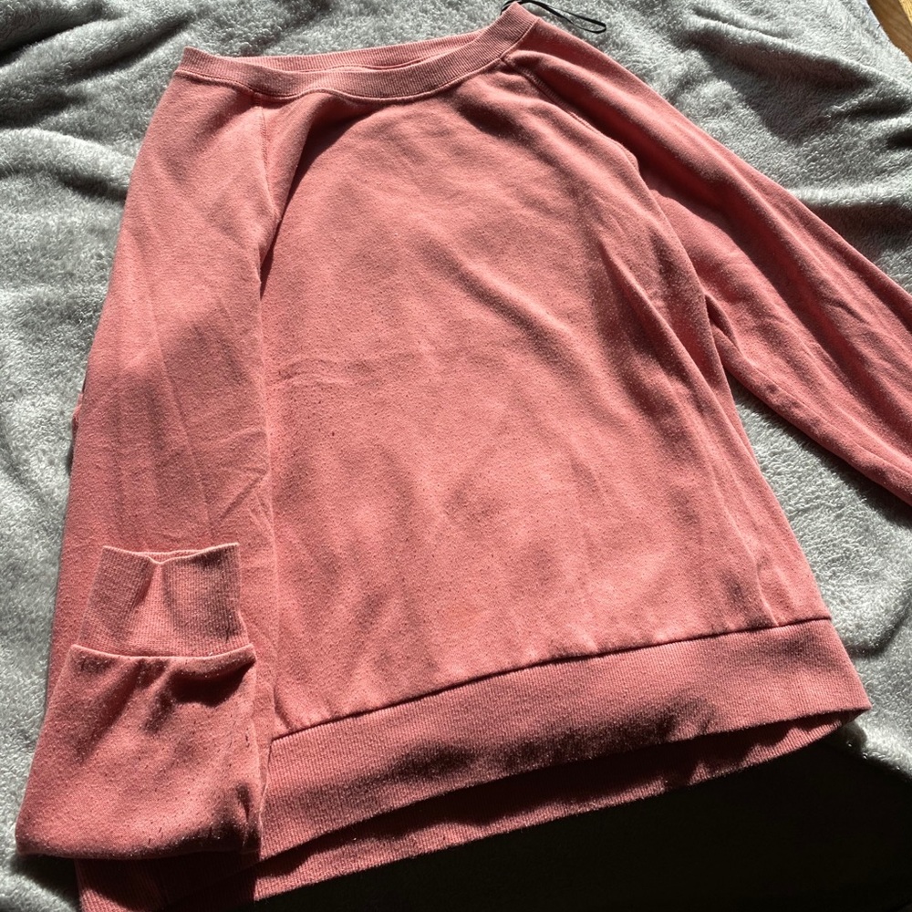 Pink sweater